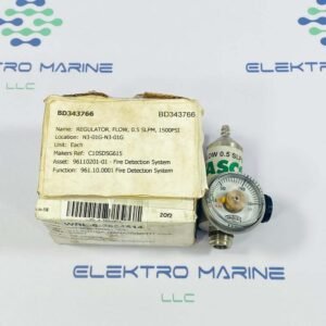 Asco 0.5 slpm pressure gauge regulator | Range : 0-1500 Psi