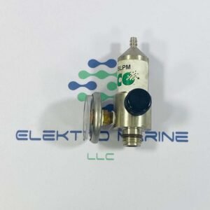 Asco 0.5 slpm pressure gauge regulator | Range : 0-1500 Psi