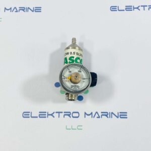 Asco 0.5 slpm pressure gauge regulator | Range : 0-1500 Psi