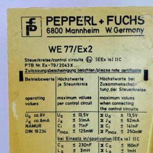 Pepperl+Fuchs WE 77/Ex2 (01543S) | Switch Amplifier