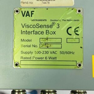 VAF Instruments 0279-0112 | Viscosense 3 Interface Box