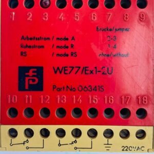 Pepperl+Fuchs WE77/EX1-2U (06341S) | Switch Amplifier