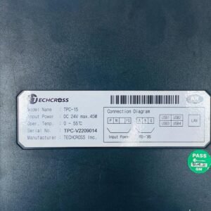 Techcross TPC-15 | Ballast Water Management System Display