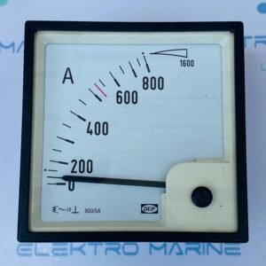 Deif EQ96-x (0 To 800/1600A) | Moving Coil 90° Meter