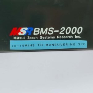MSR BMS-2000 | 10-15 mins Maneuvaring Spd