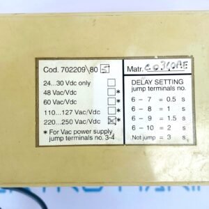 ABB SACE A13 (702209/80 5) | YU Delay Switch