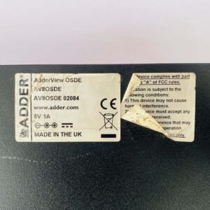 Adderview AV8OSDE | 8 Port Switch
