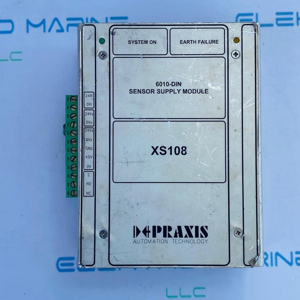 Praxis XS108 (98.6.010.701) | 6010-DIN Sensor Supply Module