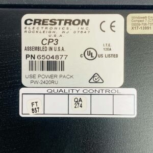 Crestron CP3 | 3 Series Advanced Control Processor