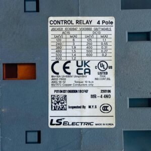 LS Electric MR-4 4A | Metasol 4 Pole Control Relay