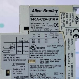 Allen Bradley 140A-C2A-B16 | Manual Motor Starter