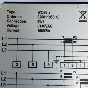 Deif WQ96-X (0-1000) | Watt/Var Meter
