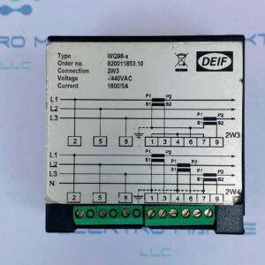 Deif WQ96-X (0-1000) | Watt/Var Meter