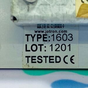Jotron Phontech 1603 (425.094.001.0011) | Control Panel