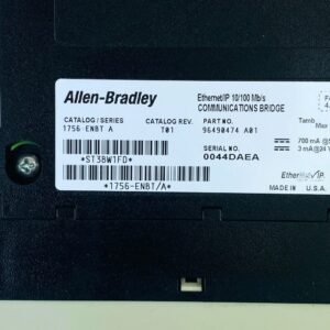Allen Bradley 1756-ENBT A (96490474 A01) | Ethernet/IP Bridge Communication
