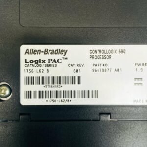 Allen Bradley 1756-L62 B (96479877 A01) | Control Logix 5562 Processor