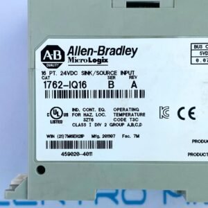 Allen Bradley 1762-IQ16 (459020-4011) | 16 PT 24 VDC SINK / Source Input