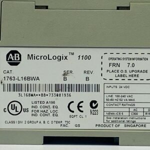 Allen Bradley 1763-L16BWA | MicroLogix 1100 Programmable Controllers