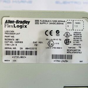 Allen Bradley 1794-L34 (96398476 A01) | Logix 5434 Processor Unit