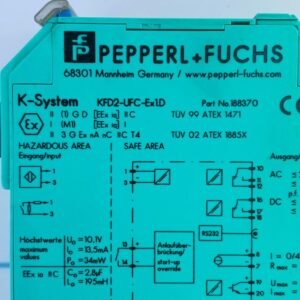 Pepperl+Fuchs KFD2-UFC-Ex1.D (188370) | Frequency Convertor With Trip Valves