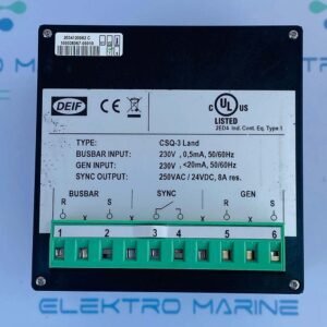 Deif CSQ-3 | Synchroscope Meter
