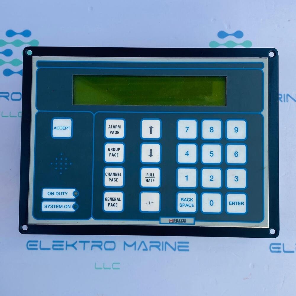 Praxis 98.6.020.6000 | Alarm Control Display