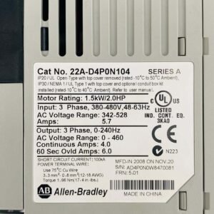 Allen Bradley 22A-D4P0N104 | PowerFlex 4