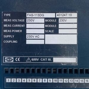 Deif FAS-113DG | Synchronisers
