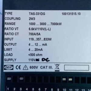 Deif TAS-331DG | Selectabel AC Transducer