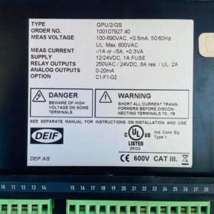Deif GPU/2/GS | Generator Protection Unit