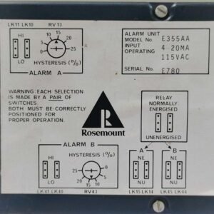RoseMount 355 AA | Alarm Amplifier