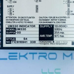 Yokogawa UM330 | Indicator