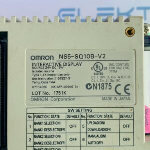 Omron NS5-SQ10B-V2 | Interactive Display