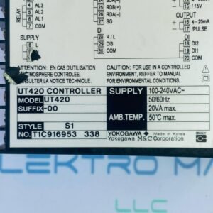 Yokogawa UT420 | Controller