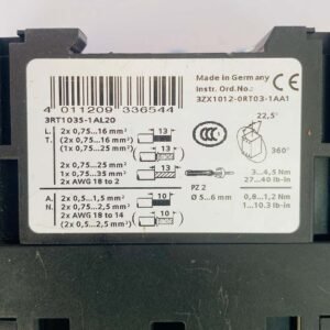 Siemens 3RT1035-1AL20 | Power Contactor