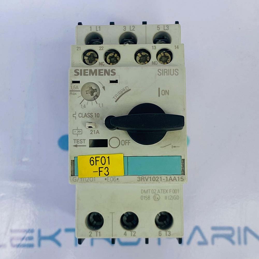Siemens 3RV1021-1AA15 | Motor Protection Circuit Breaker