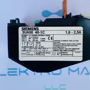 Siemens 3UA50 40-1C | Overload Relay