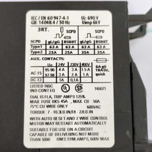 Siemens 3ZX1012-0RU11-1AA1 | Overload Relay