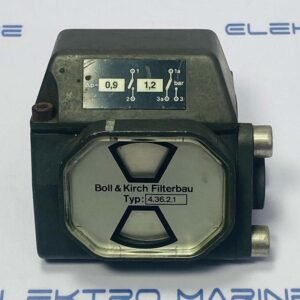 Boll & Kirch Filterbau 4.36.2.1 (Range : 0.9 – 1.2 bar) | Differential Pressure Indicator