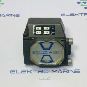 Bollfilter 4.36.2 (Range : 1.5 – 2.0 bar) | Differential Pressure Indicator