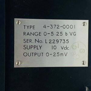 CEC Instrumentation 4-372-0001 (Range : 0-5.25 b VG) | M-Series Pressure Transducer