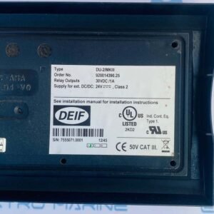 Deif DU-2/MKIII | Protection and Power Management Display