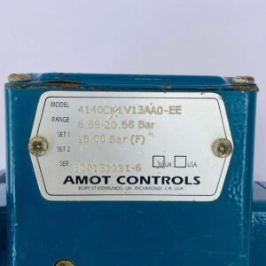 Amot Controls 4140CK1V13AAO-EE (6.89-20.68 Bar) | Pressure and Temperature Switch