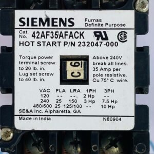 Siemens 42AF35AFACK | Contactor
