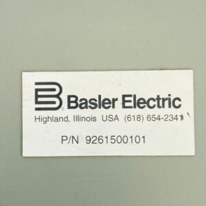 Basler Electric 9261500101 | Radio Frequency Interface Unit