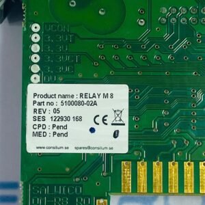 Consllium 5100080-02A | M8 Relay Module