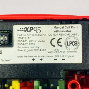 Apollo 55100-908 APO | XP95 Manual Call Point With Isolator