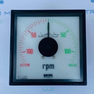 Norcontrol DLQ 96.PC.NB (Range : 100-0-100) | RPM Meter