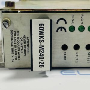 Seidel 60WKS-M240/26 | Analog Servo Amplifier Drive