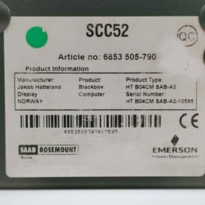 Saab Rosemount SCC52 (6853 505-790) | CMS Main Computer Unit